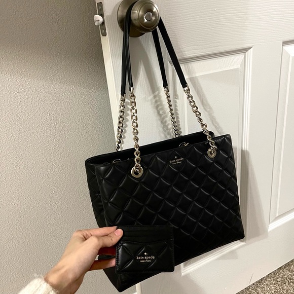 Black Kate Spade Medium Tote - Picture 3 of 3